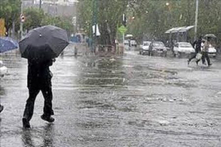 پیش‌بینی بارش در مناطق مرکزی و جنوب استان کرمان