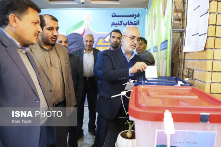 مانور رای‌گیری انتخابات در کرمان