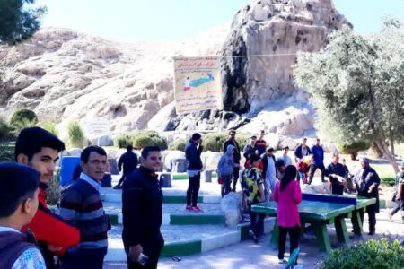 مسابقات تنیس روی میز پارک های کرمان برگزار شد