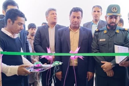 افتتاح ۱۷ طرح به‌مناسبت دهه فجر در رحمت‌آباد ریگان