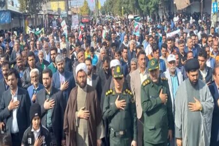 آغاز راهپیمایی ۲۲ بهمن در استان کرمان