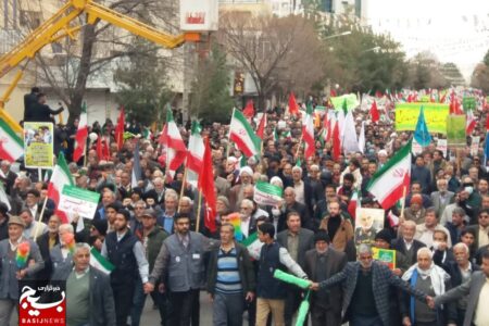 اجتماع بی‌نظیر مردم کرمان در راهپیمایی ۲۲ بهمن +تصاویر