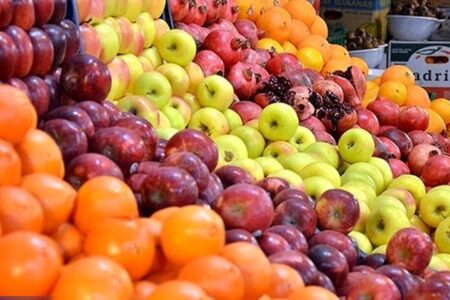 ۸۰۰ تن سیب درختی و پرتقال شب عید در کرمان خریداری شد