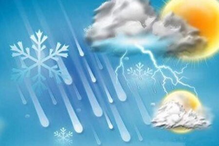 پیش‌بینی بارش برف و باران تا صبح جمعه در سطح استان