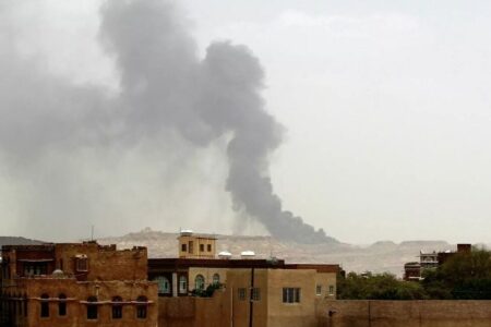 یمن آماج حملات انگلیس و آمریکا قرار گرفت