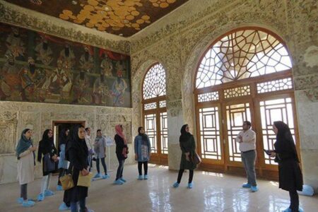 کاخ سلیمانیه کرج مقصد گردشگران و مسافران نوروزی