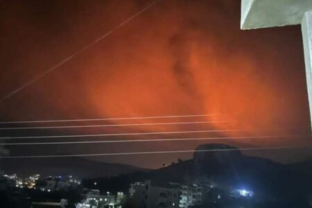 حمله موشکی رژیم صهیونیستی به مناطقی در جنوب سوریه