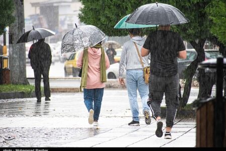 تشدید فعالیت سامانه بارشی در استان کرمان؛ بارش باران و برف در استان