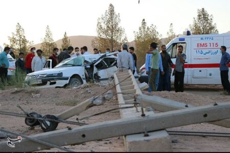 جان باختن ۶۲ نفر در حوادث رانندگی نوروز استان کرمان