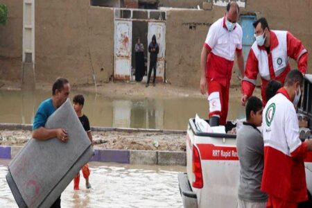 ۷ استان تحت تاثیر سامانه بارشی قرار گرفتند؛ ۲۰۸ نفر از سیل و آبگرفتگی نجات یافتند
