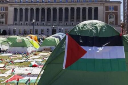 سرکوب معترضان حامی فلسطین در دانشگاه‌های آمریکا