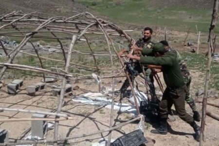 رفع تصرف بیش از هزار متر مربع از اراضی ملی شهرستان جیرفت