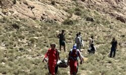 مرگ جوان ٣۶ ساله بر اثر سقوط از کوه های ده بالا کرمان