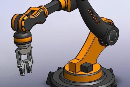 فروش ۴۰ بازوی رباتیک هوشمند حمل بار ایران‌ساخت/امکان حرکت دورانی بدون‌محدودیت