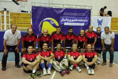 تیم تبریز قهرمان مسابقات والیبال استادان و کارکنان دانشگاه آزاد شد