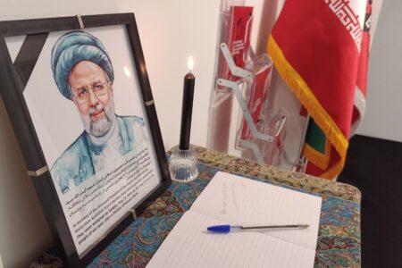 یادبود شهید آیت الله رئیسی در پاوین ایران در ونیز / غرفه ایران مرمت شد