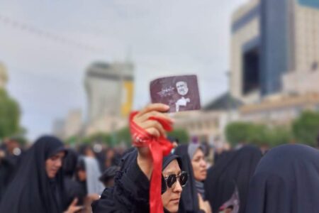 تشییع شهید جمهور در مشهد از قاب دوربین