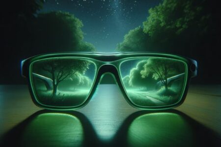 نازک‌ترین و سبک‌ترین عینک دید در شب ساخته شد