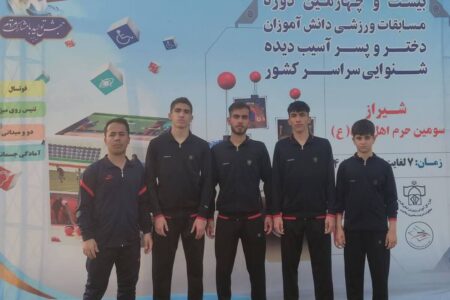 تیم ورزشی آمادگی جسمانی دانش آموزی کردستان قهرمان کشور شد