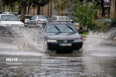 بارش پراکنده باران در برخی از نقاط کشور