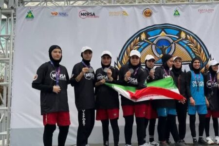تیم «او اسپرت» بانوان ایران نایب قهرمان آسیا شد