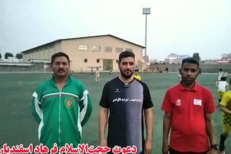 دعوت فوتبالیست جیرفتی به شرکت حداکثری در انتخابات