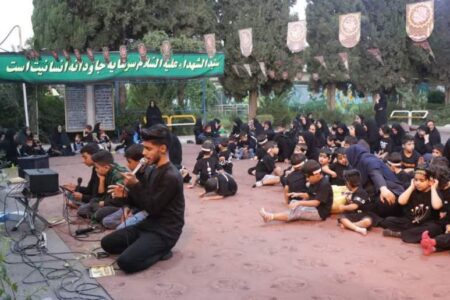برگزاری مراسم سوگواره شیرخوارگان حسینی