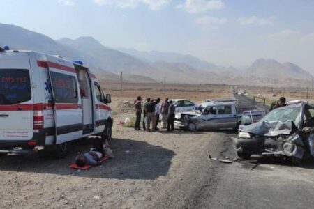 فوت ۳۵ نفر در تصادفات جاده‌ای شمال کرمان