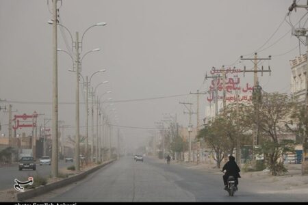 افزایش غلظت غبار و وزش باد در استان کرمان