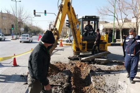 سه هزار متر از خطول انتقال آب شهر گلستان اصلاح و بازسازی شد