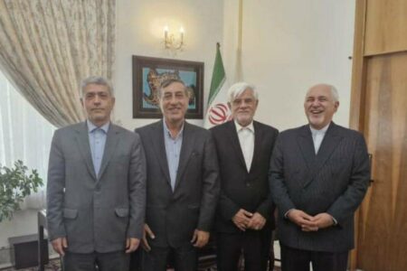 قاب جدید ظریف، عارف، قائم پناه و طیب‌نیا | اخبار کرمان