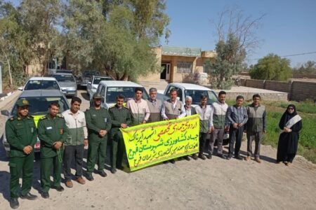 برگزاری اردوی یک روزه جهادی طرح شهید آپرناک در روستاهای فهرج | خبر کرمان