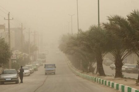 افزایش سرعت وزش باد در  کرمان