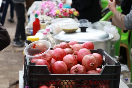 نذیر کرمان گزارش می‌دهد؛برگزاری سومین جشنواره انار در دهستان خنامان رفسنجان | اخبار رفسنجان