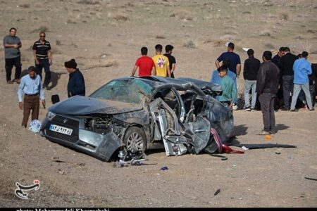 فوت ۴۳۳ نفر و جراحت ۳۴۰۰ نفر در تصادفات جاده‌ای استان کرمان