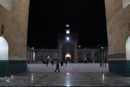 مراسم بزرگداشت واقعه ۲۴ مهر مسجد جامع کرمان