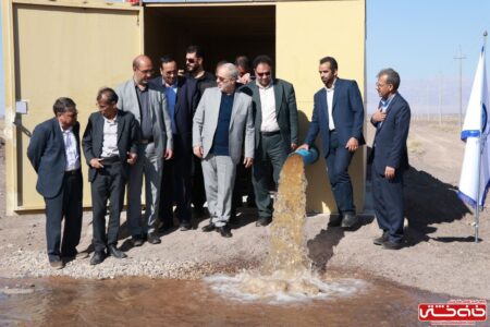 پنج طرح آبرسانی در رفسنجان به بهره برداری رسید | اخبار رفسنجان