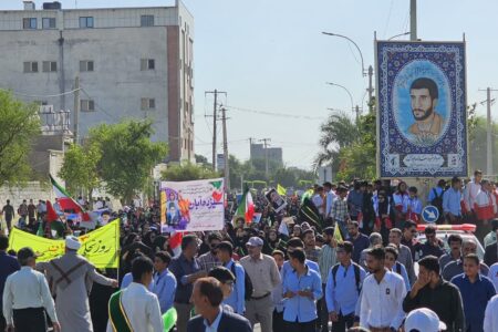 فریاد استکبارستیزی مردمان دیار کهن جیرفت | اخبار استان کرمان