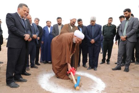 با حضور مسئولان قضایی استان:کلنگ‌ احداث ساختمان های جدید دادگستری نوق و صفائیه به زمین زده شد  | اخبار رفسنجان